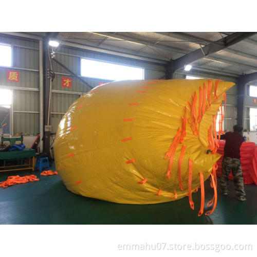 2T/5T/30T PVC PU Load testing water bag with shackles